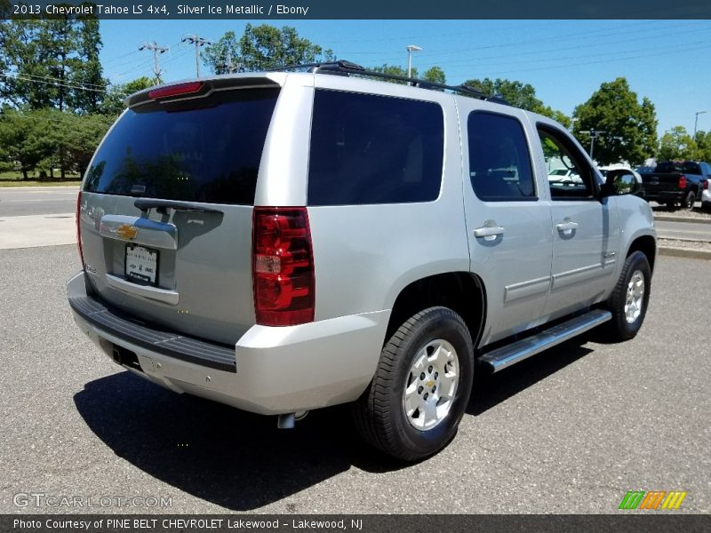Silver Ice Metallic / Ebony 2013 Chevrolet Tahoe LS 4x4