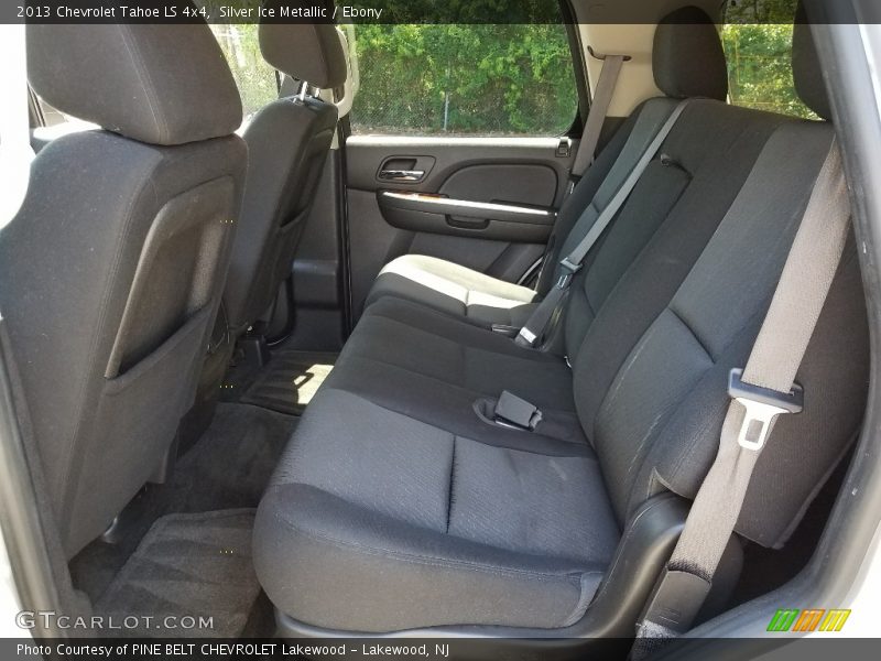 Silver Ice Metallic / Ebony 2013 Chevrolet Tahoe LS 4x4