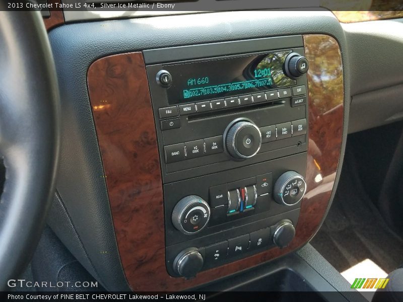 Silver Ice Metallic / Ebony 2013 Chevrolet Tahoe LS 4x4