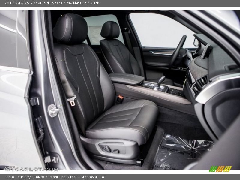 Space Gray Metallic / Black 2017 BMW X5 xDrive35d