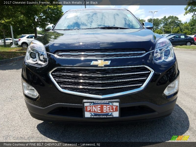 Mosaic Black Metallic / Jet Black 2017 Chevrolet Equinox Premier