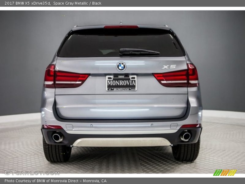 Space Gray Metallic / Black 2017 BMW X5 xDrive35d