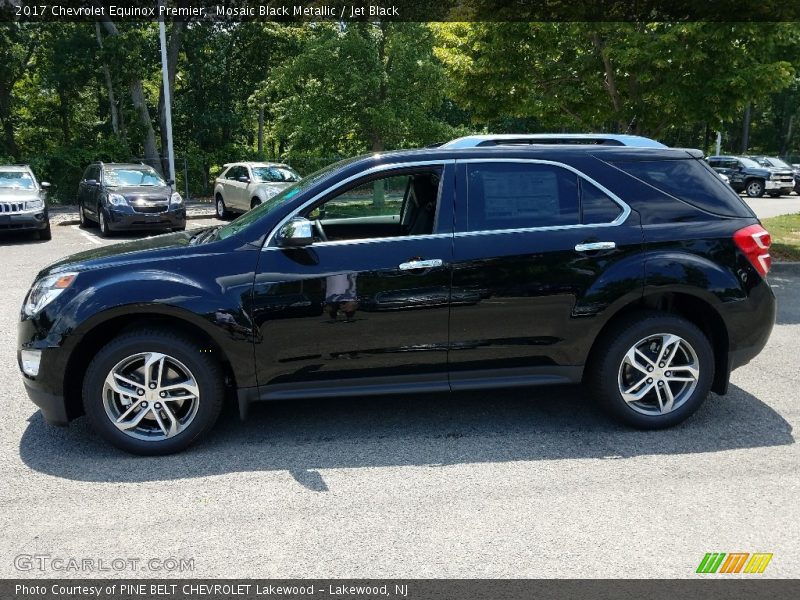 Mosaic Black Metallic / Jet Black 2017 Chevrolet Equinox Premier