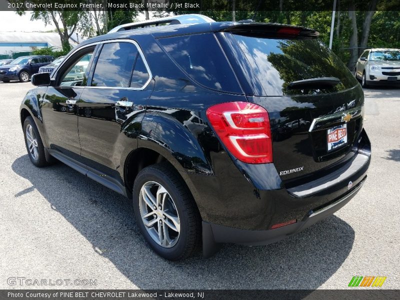 Mosaic Black Metallic / Jet Black 2017 Chevrolet Equinox Premier