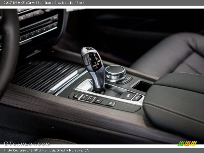 Space Gray Metallic / Black 2017 BMW X5 xDrive35d