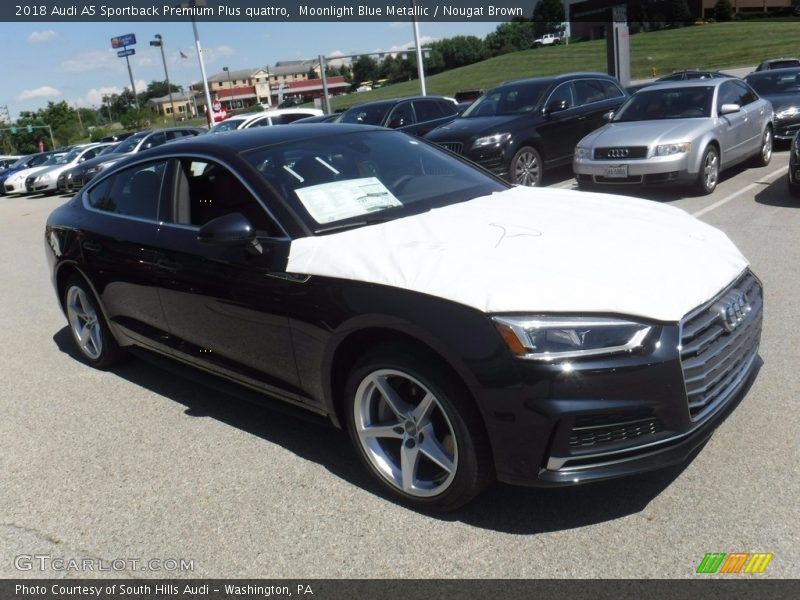 Front 3/4 View of 2018 A5 Sportback Premium Plus quattro