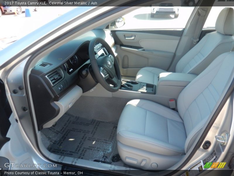 Celestial Silver Metallic / Ash 2017 Toyota Camry XLE