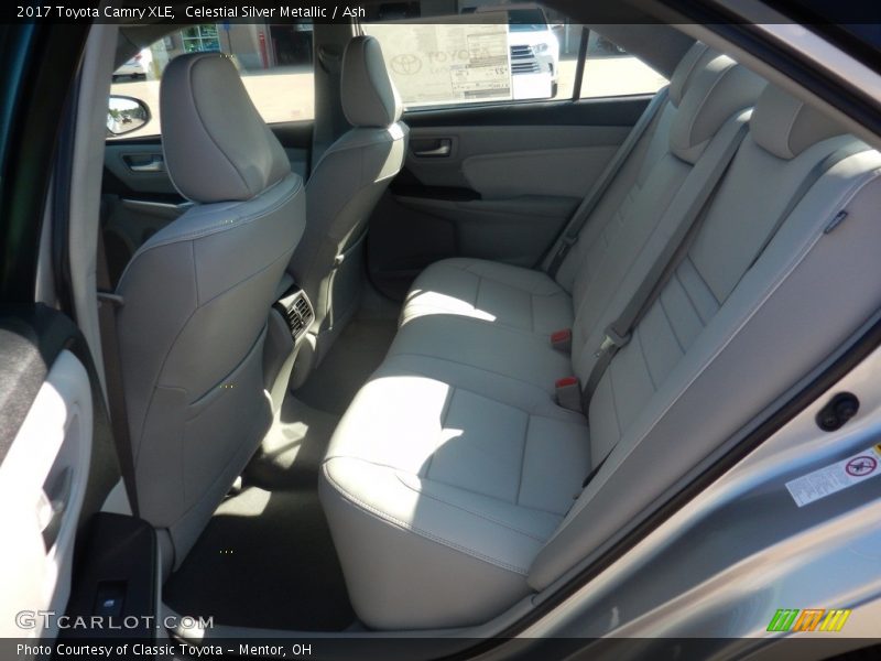 Celestial Silver Metallic / Ash 2017 Toyota Camry XLE