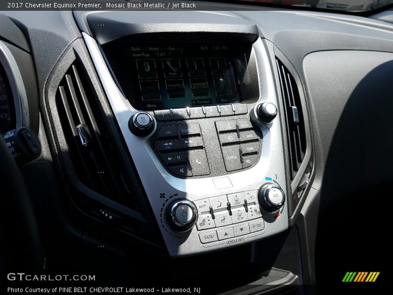 Mosaic Black Metallic / Jet Black 2017 Chevrolet Equinox Premier