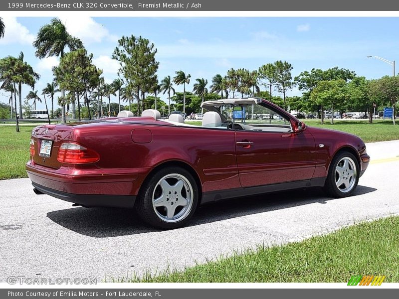 Firemist Metallic / Ash 1999 Mercedes-Benz CLK 320 Convertible