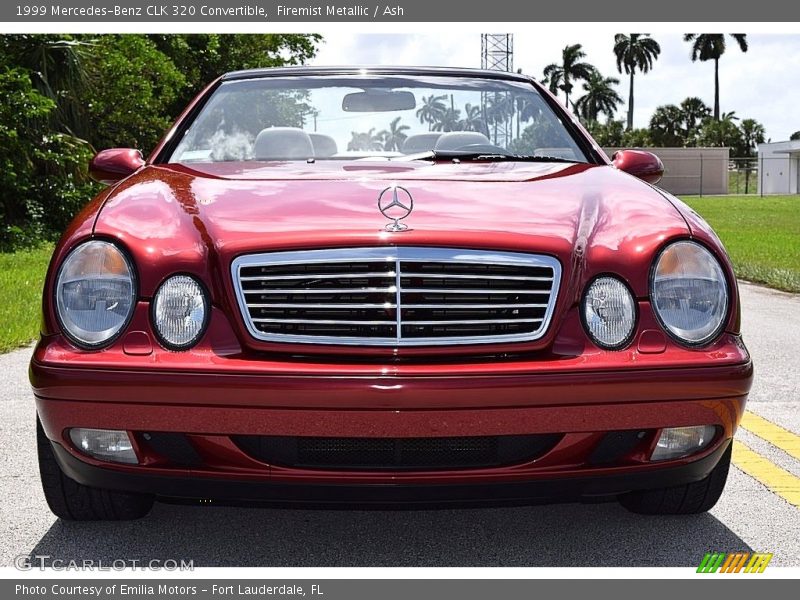 Firemist Metallic / Ash 1999 Mercedes-Benz CLK 320 Convertible