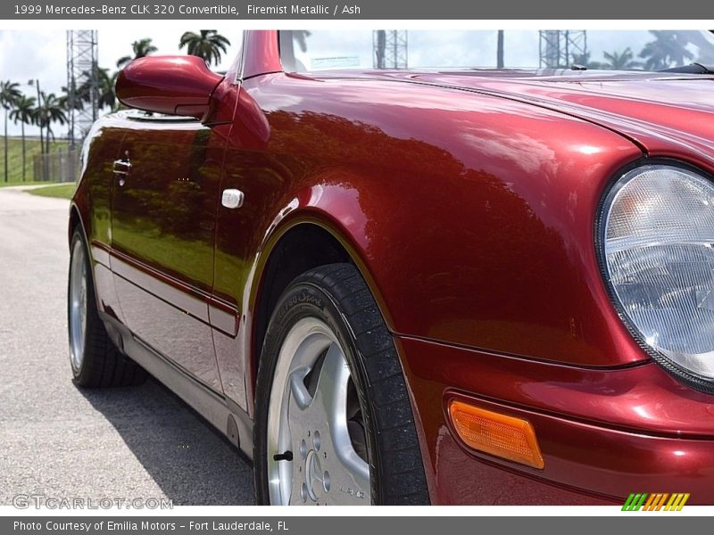 Firemist Metallic / Ash 1999 Mercedes-Benz CLK 320 Convertible