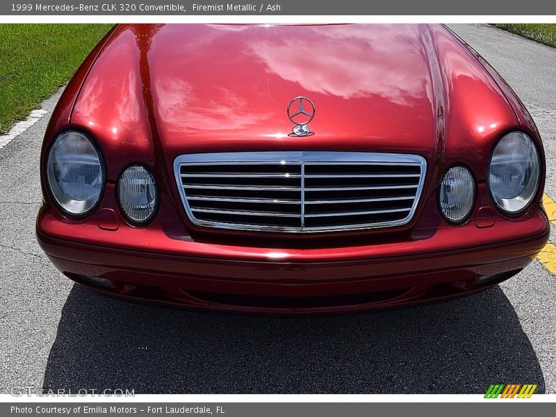 Firemist Metallic / Ash 1999 Mercedes-Benz CLK 320 Convertible