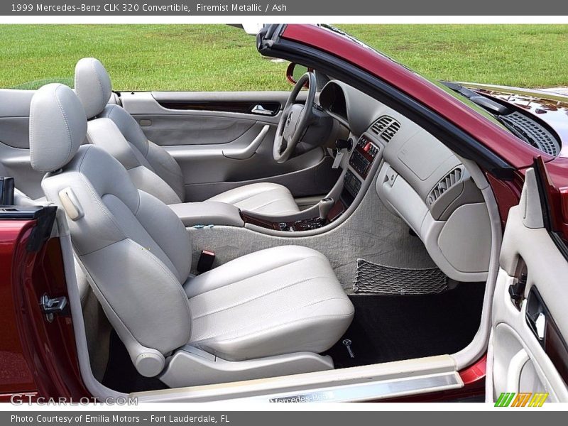 Firemist Metallic / Ash 1999 Mercedes-Benz CLK 320 Convertible