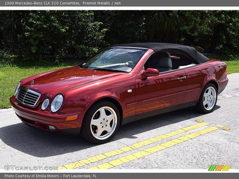 Firemist Metallic / Ash 1999 Mercedes-Benz CLK 320 Convertible