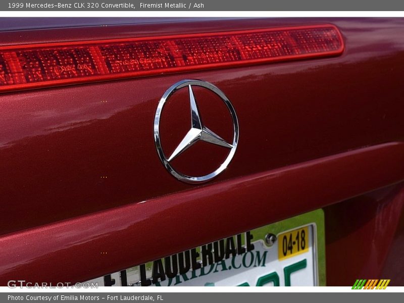 Firemist Metallic / Ash 1999 Mercedes-Benz CLK 320 Convertible