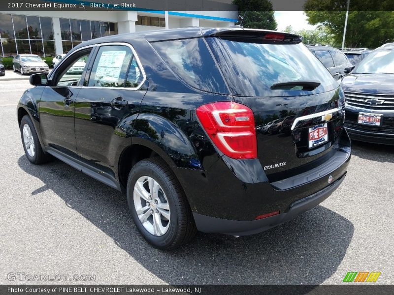 Black / Jet Black 2017 Chevrolet Equinox LS