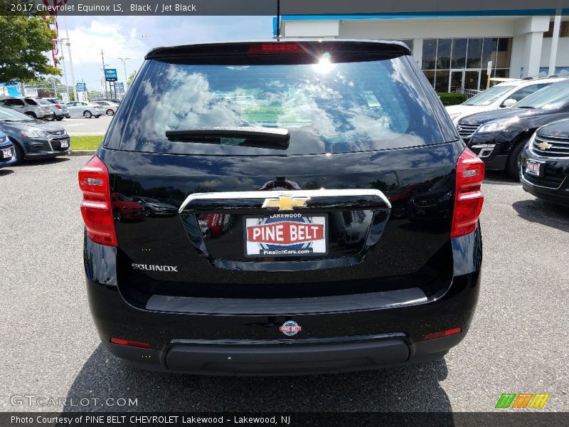 Black / Jet Black 2017 Chevrolet Equinox LS