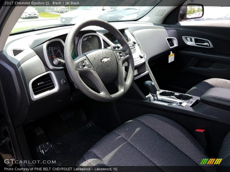 Black / Jet Black 2017 Chevrolet Equinox LS