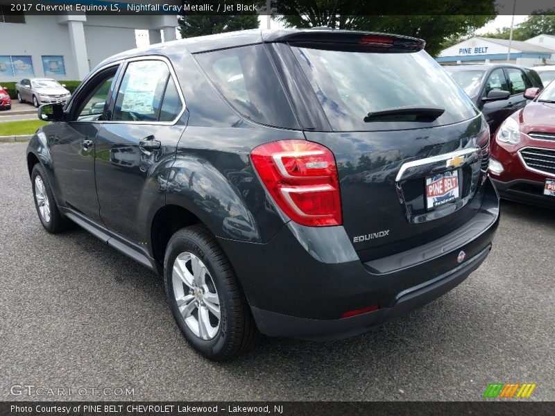 Nightfall Gray Metallic / Jet Black 2017 Chevrolet Equinox LS