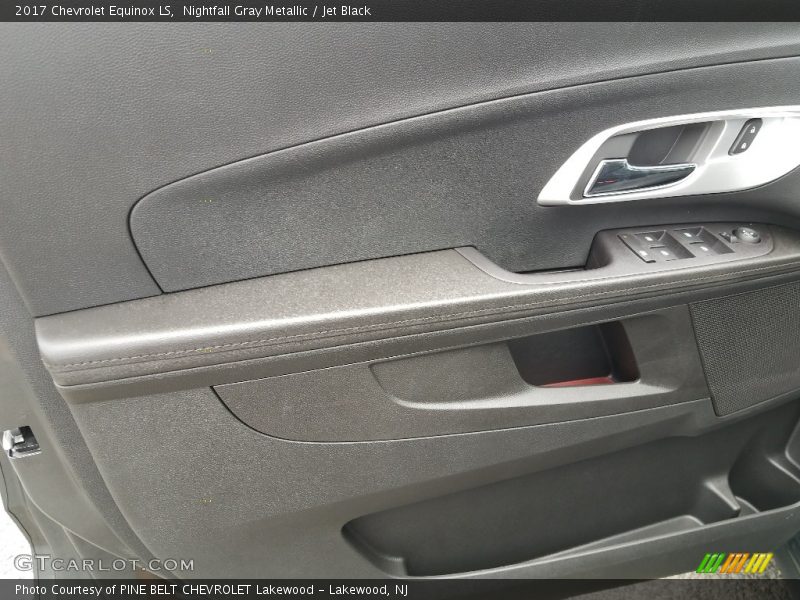 Nightfall Gray Metallic / Jet Black 2017 Chevrolet Equinox LS