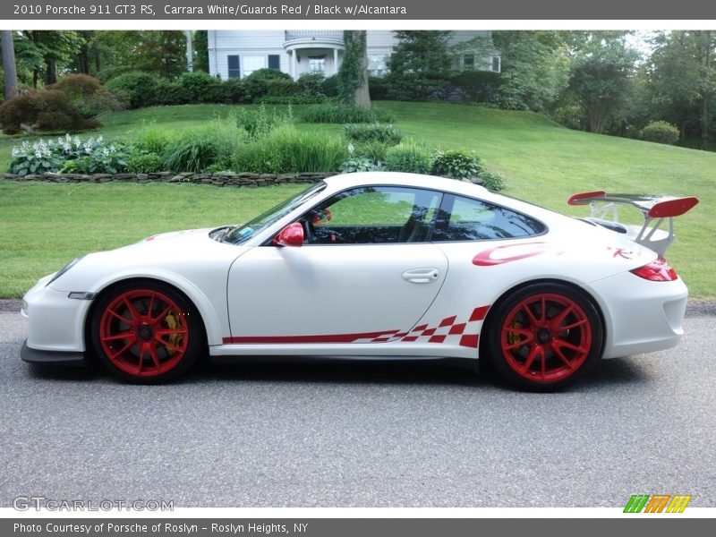 Carrara White/Guards Red / Black w/Alcantara 2010 Porsche 911 GT3 RS