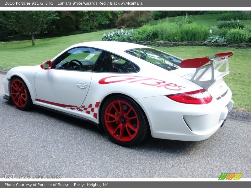 Carrara White/Guards Red / Black w/Alcantara 2010 Porsche 911 GT3 RS