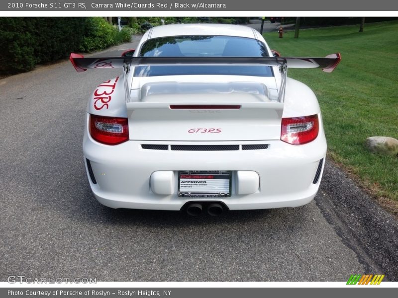 Carrara White/Guards Red / Black w/Alcantara 2010 Porsche 911 GT3 RS