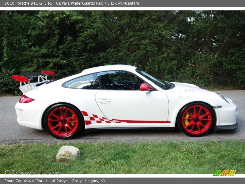 Carrara White/Guards Red / Black w/Alcantara 2010 Porsche 911 GT3 RS
