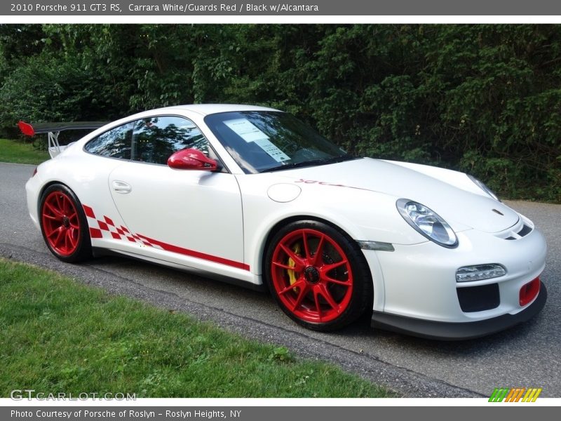 Carrara White/Guards Red / Black w/Alcantara 2010 Porsche 911 GT3 RS