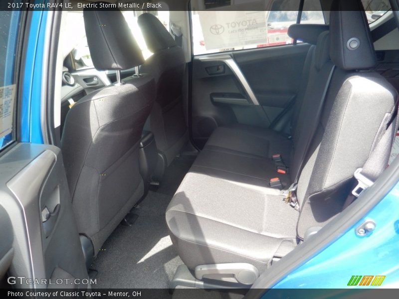 Electric Storm Metallic / Black 2017 Toyota RAV4 LE