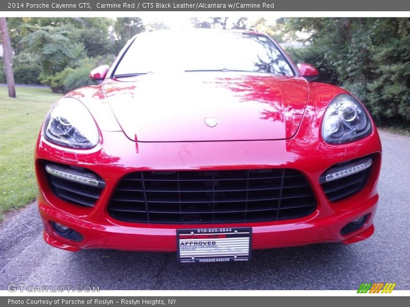 Carmine Red / GTS Black Leather/Alcantara w/Carmine Red 2014 Porsche Cayenne GTS