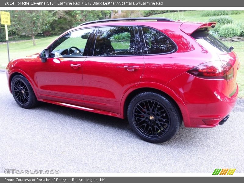 Carmine Red / GTS Black Leather/Alcantara w/Carmine Red 2014 Porsche Cayenne GTS