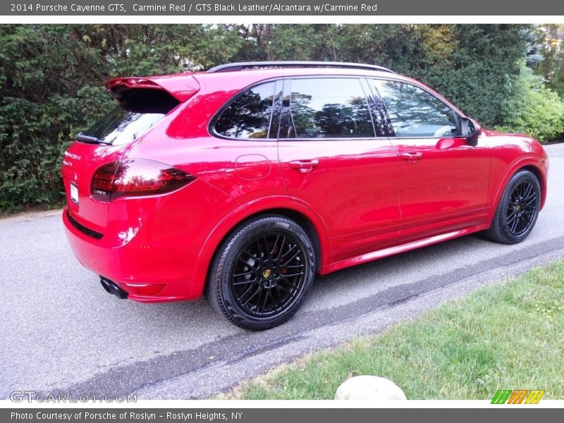 Carmine Red / GTS Black Leather/Alcantara w/Carmine Red 2014 Porsche Cayenne GTS