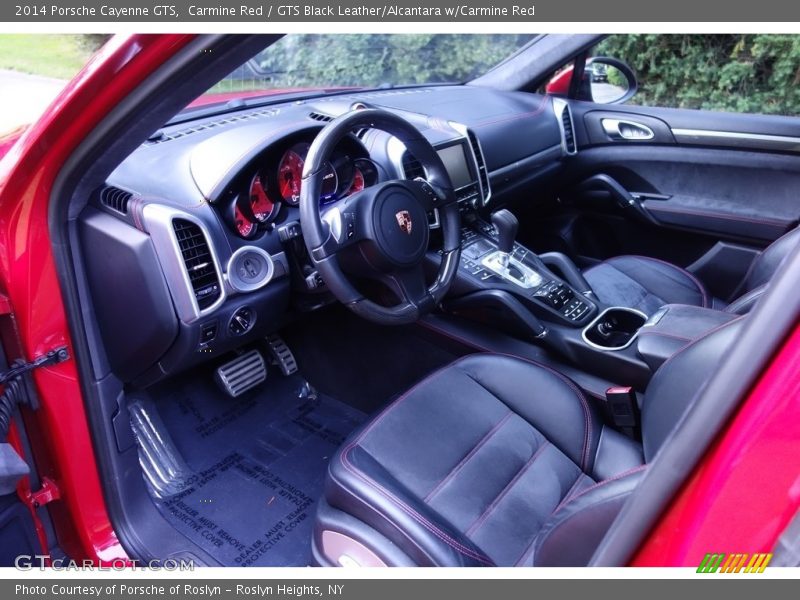 Carmine Red / GTS Black Leather/Alcantara w/Carmine Red 2014 Porsche Cayenne GTS