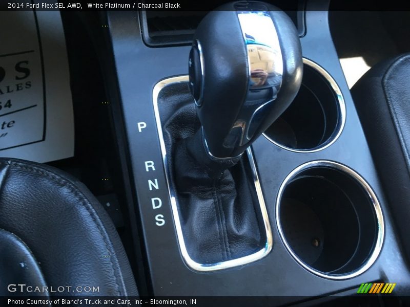 White Platinum / Charcoal Black 2014 Ford Flex SEL AWD