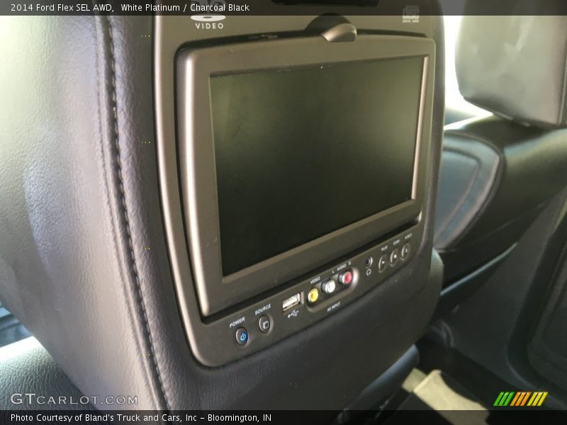 White Platinum / Charcoal Black 2014 Ford Flex SEL AWD