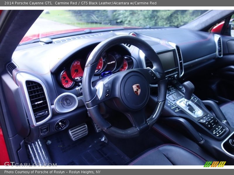 Carmine Red / GTS Black Leather/Alcantara w/Carmine Red 2014 Porsche Cayenne GTS