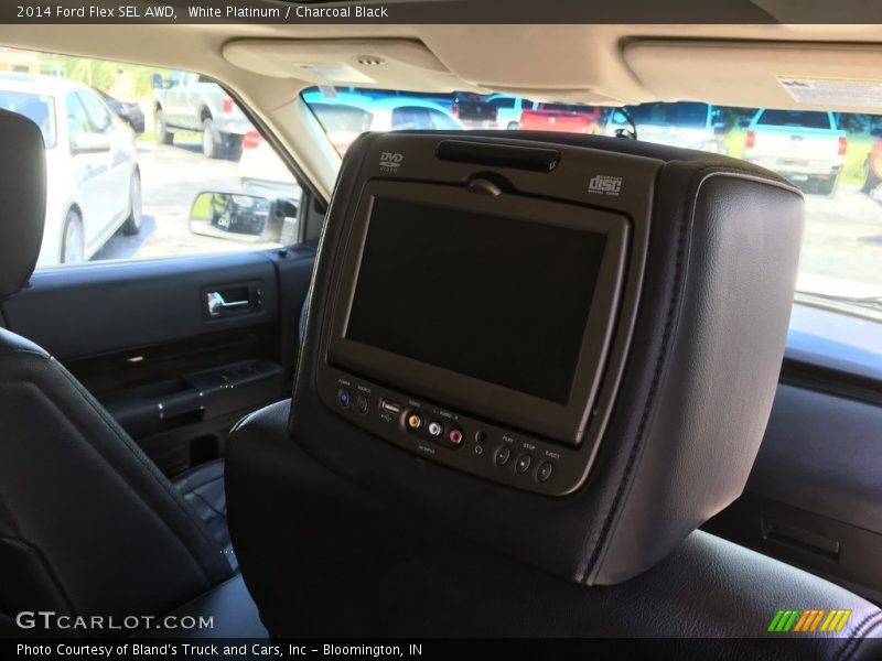 White Platinum / Charcoal Black 2014 Ford Flex SEL AWD