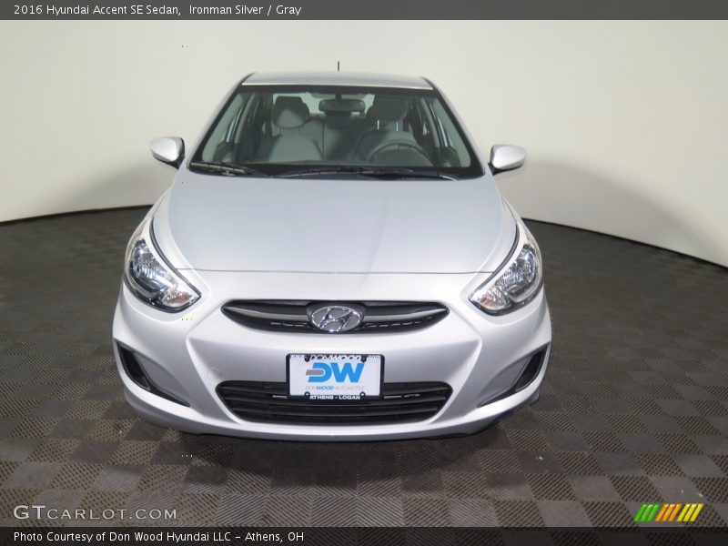 Ironman Silver / Gray 2016 Hyundai Accent SE Sedan