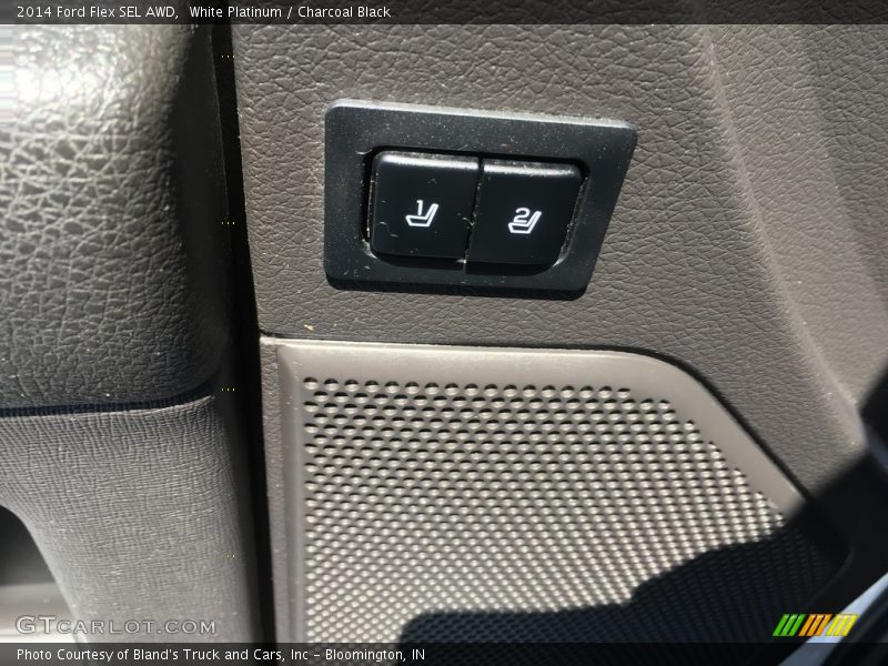 White Platinum / Charcoal Black 2014 Ford Flex SEL AWD
