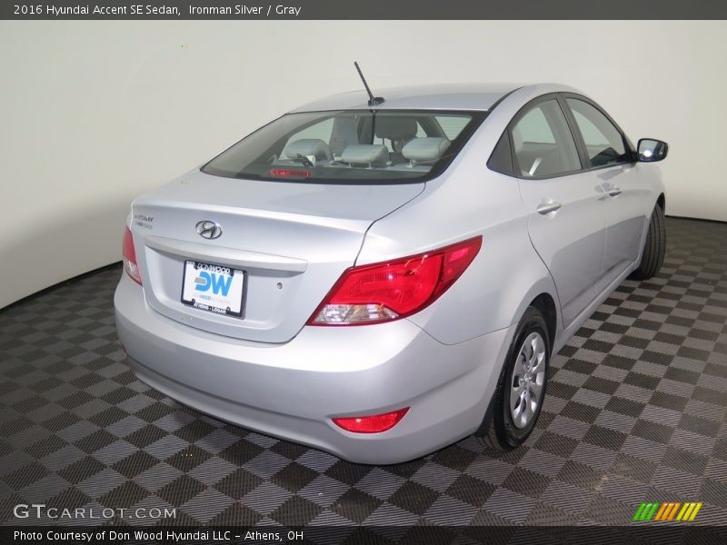Ironman Silver / Gray 2016 Hyundai Accent SE Sedan