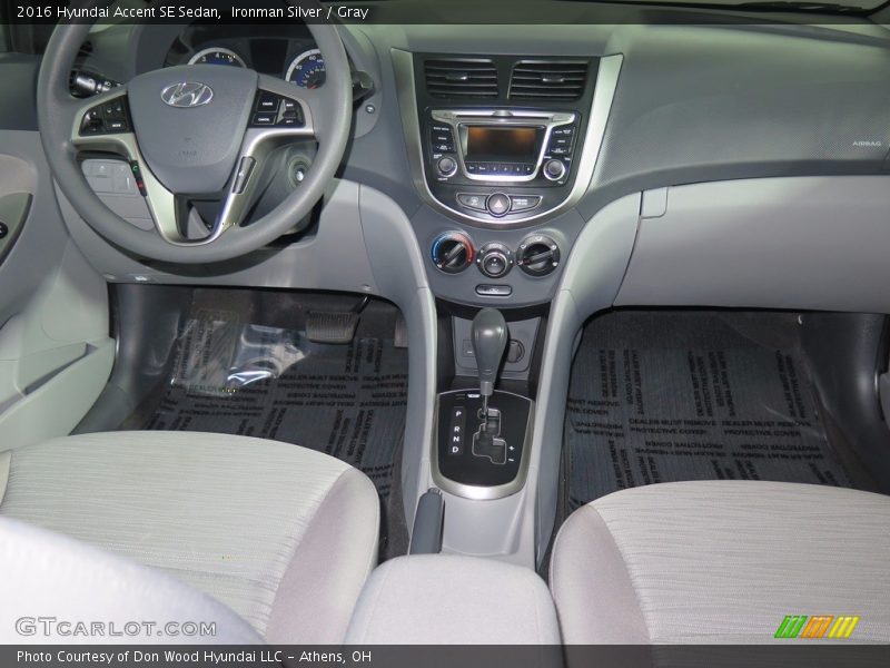 Ironman Silver / Gray 2016 Hyundai Accent SE Sedan