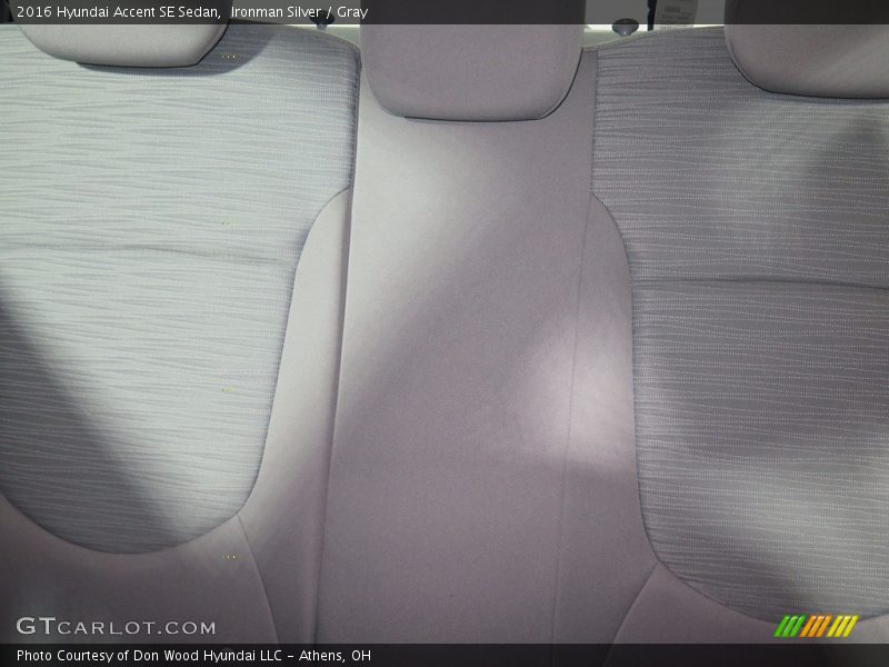 Ironman Silver / Gray 2016 Hyundai Accent SE Sedan