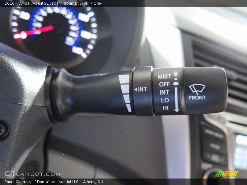 Ironman Silver / Gray 2016 Hyundai Accent SE Sedan