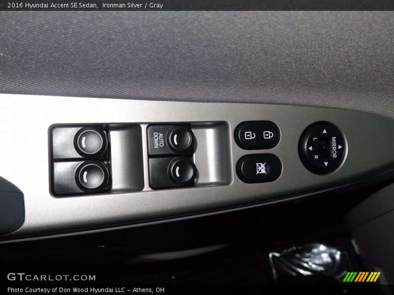 Ironman Silver / Gray 2016 Hyundai Accent SE Sedan