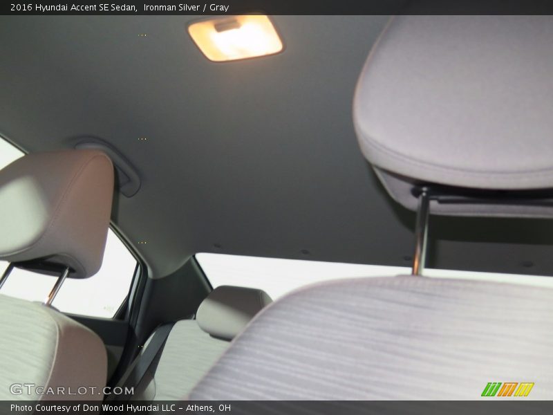 Ironman Silver / Gray 2016 Hyundai Accent SE Sedan