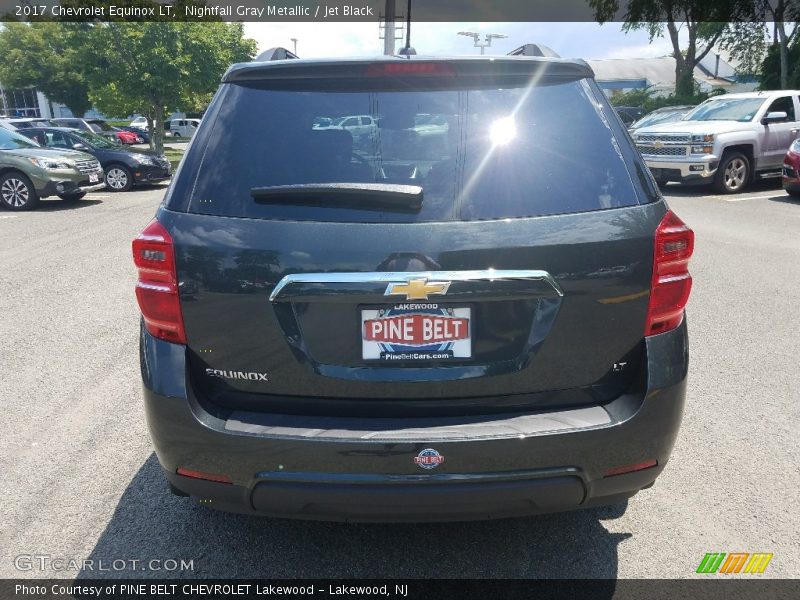 Nightfall Gray Metallic / Jet Black 2017 Chevrolet Equinox LT