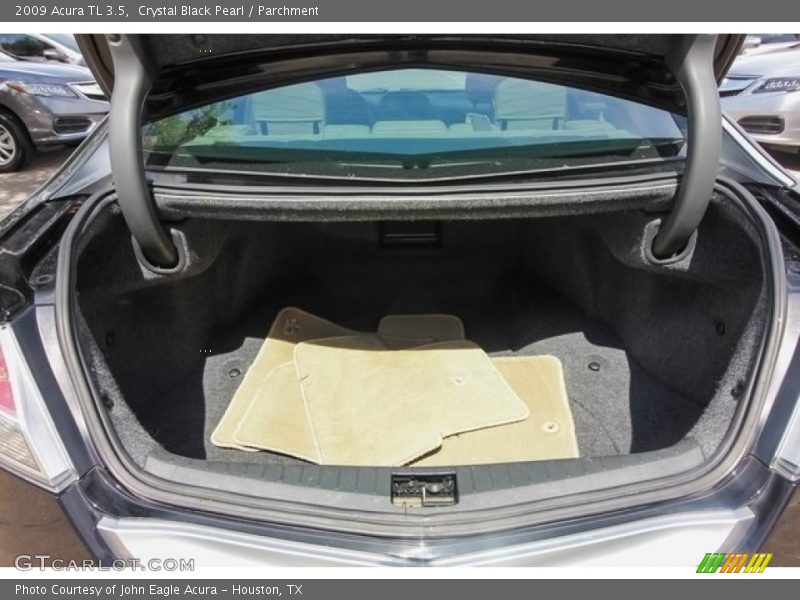 Crystal Black Pearl / Parchment 2009 Acura TL 3.5