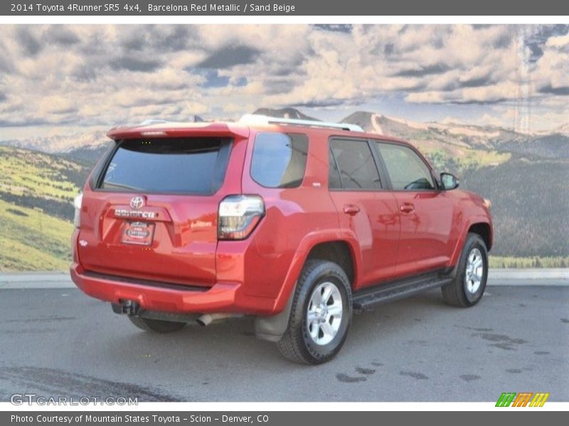 Barcelona Red Metallic / Sand Beige 2014 Toyota 4Runner SR5 4x4